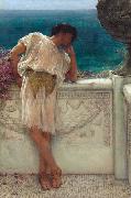 Alma-Tadema, Sir Lawrence The Poet Gallus Dreaming (mk23) china oil painting artist